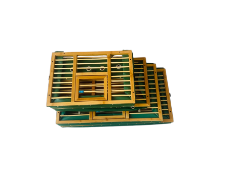 Kosz transportowy płócienny składany GREEN 80 x 35 x 23 cm