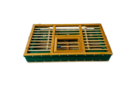 Kosz transportowy płócienny składany GREEN 80 x 35 x 23 cm