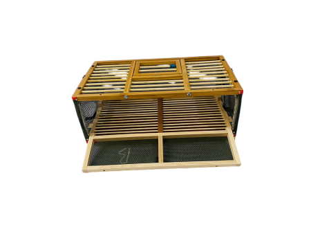 Kosz transportowy siatkowy składany 60 x 35 x 23 cm