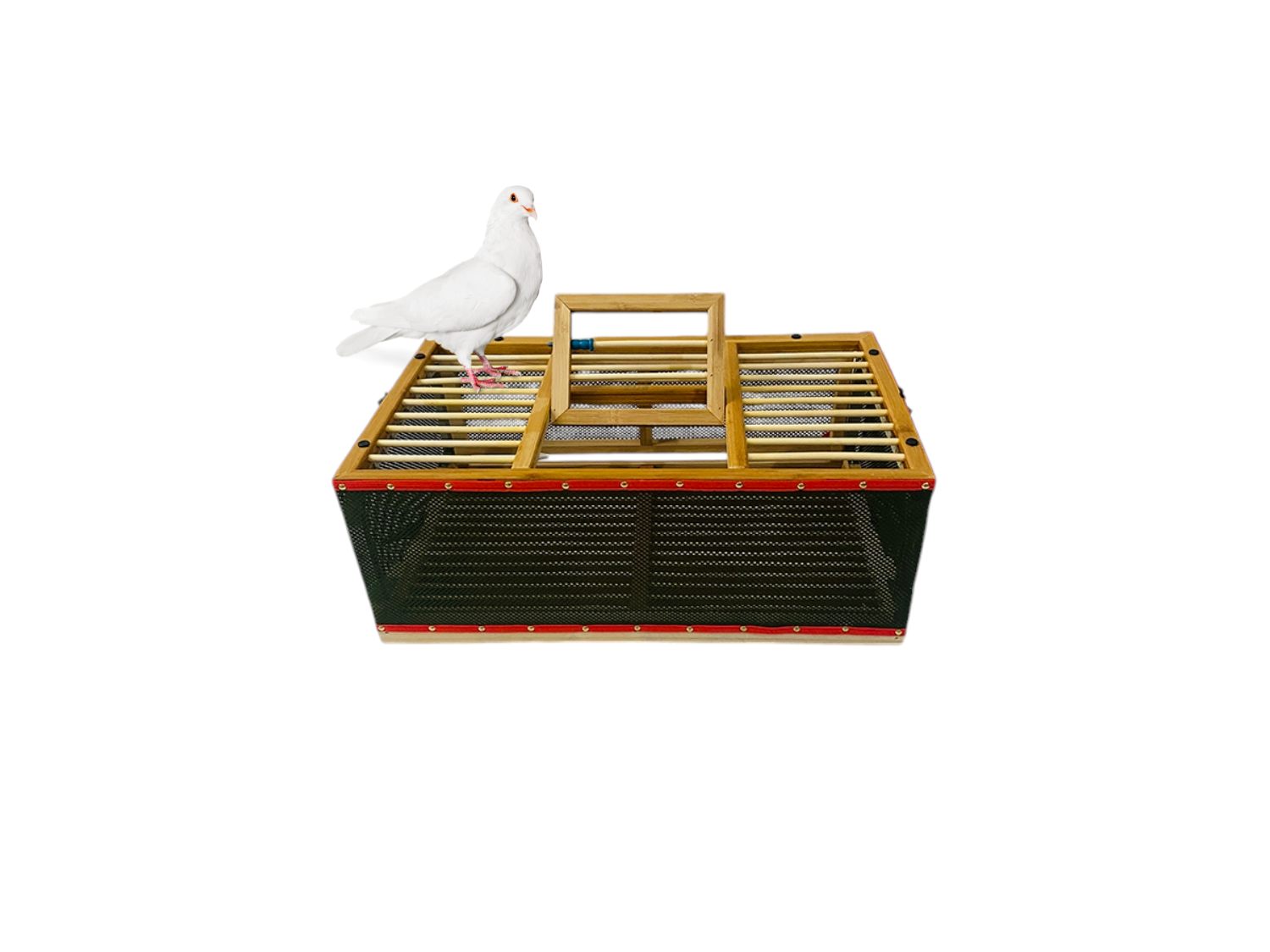 Kosz transportowy siatkowy składany 70 x 42 x 23 cm