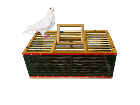 Kosz transportowy siatkowy składany 80 x 42 x 23 cm