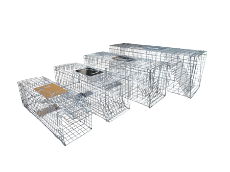 Żywołapka humanitarna z tacą 78 cm