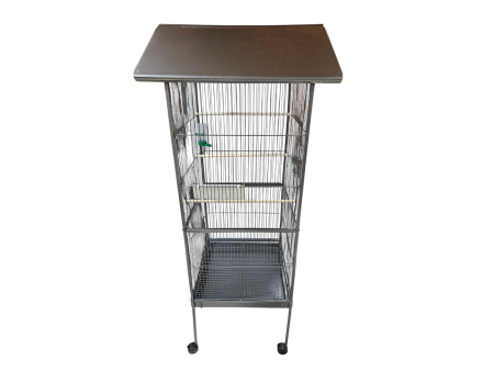 Klatka dla papug z daszkiem