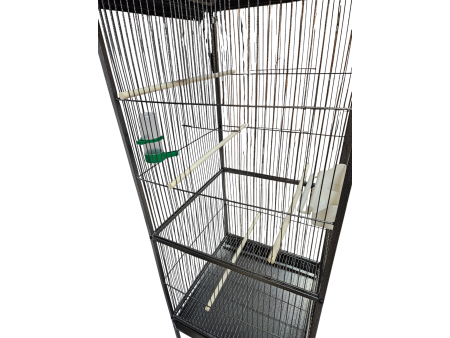 Klatka dla papug z daszkiem