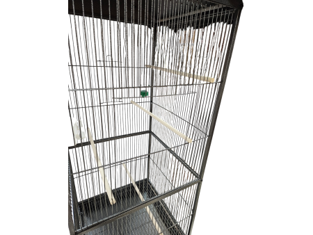 Klatka dla papug z daszkiem