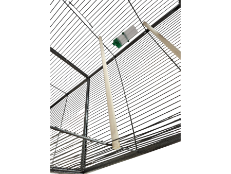 Klatka dla papug z daszkiem