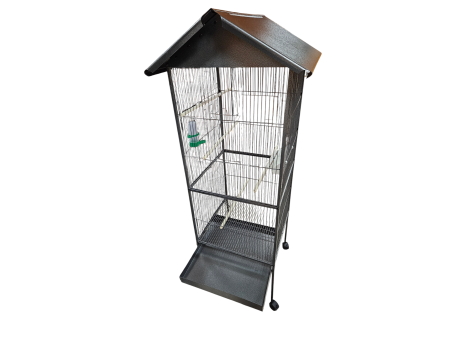 Klatka dla papug z daszkiem