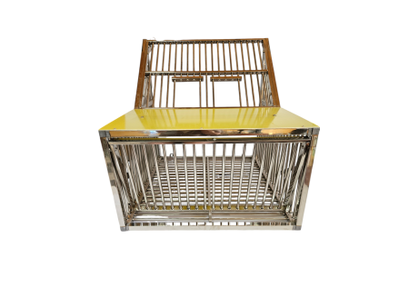 Wlot belgijski dla gołębi ze stali nierdzewnej SOLID 60