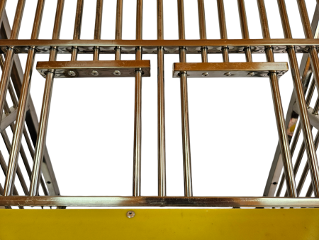 Wlot belgijski dla gołębi ze stali nierdzewnej SOLID 60