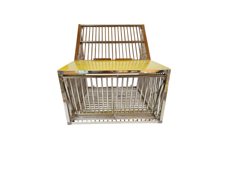 Wlot belgijski dla gołębi ze stali nierdzewnej SOLID 60