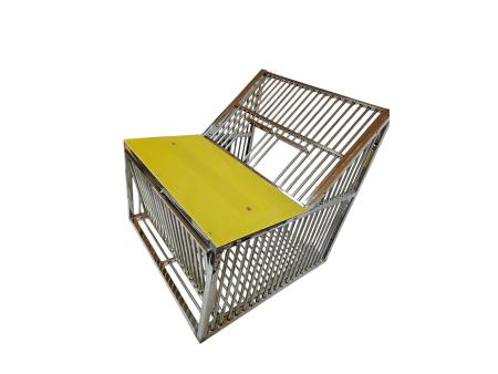 Wlot belgijski dla gołębi ze stali nierdzewnej SOLID 60