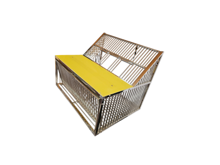 Wlot belgijski dla gołębi ze stali nierdzewnej SOLID 80