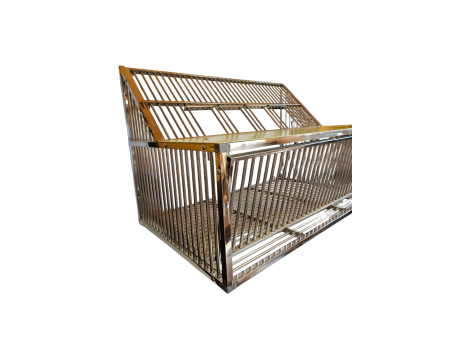 Wlot belgijski dla gołębi ze stali nierdzewnej SOLID 100