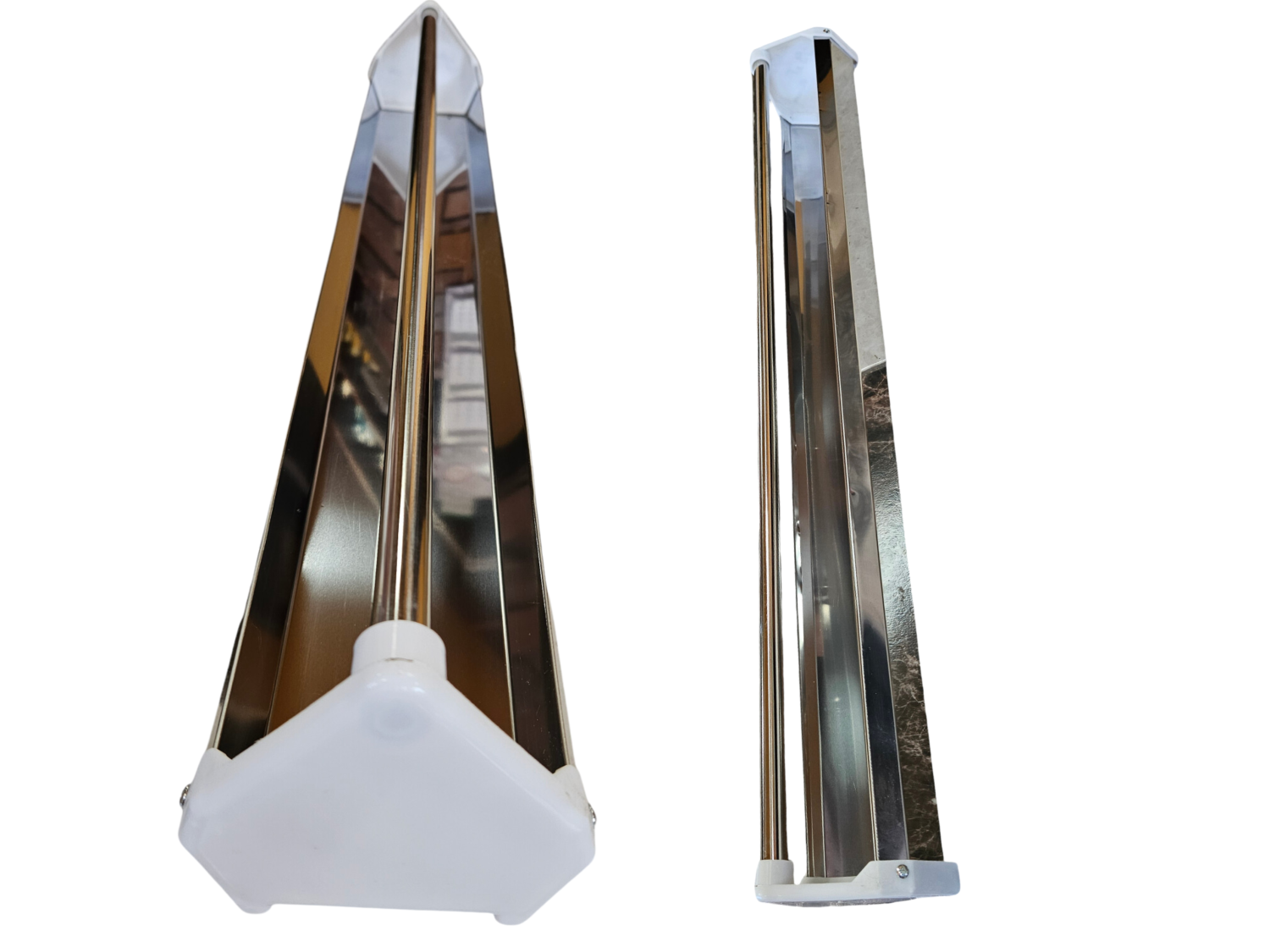 Karmnik stalowy z wałkiem obrotowym 80