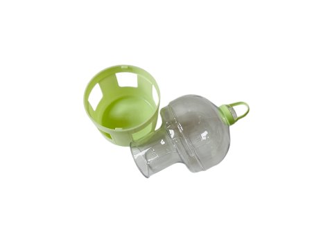 Pojnik plastikowy transparentny z uchwytem 2 L