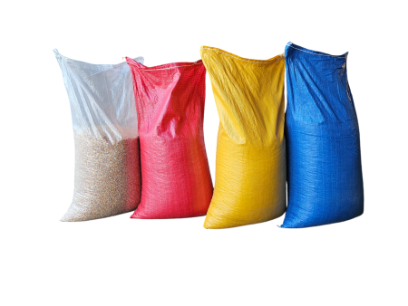 Worki poplipropylenowe niebieskie 50 x 80 cm 100 szt