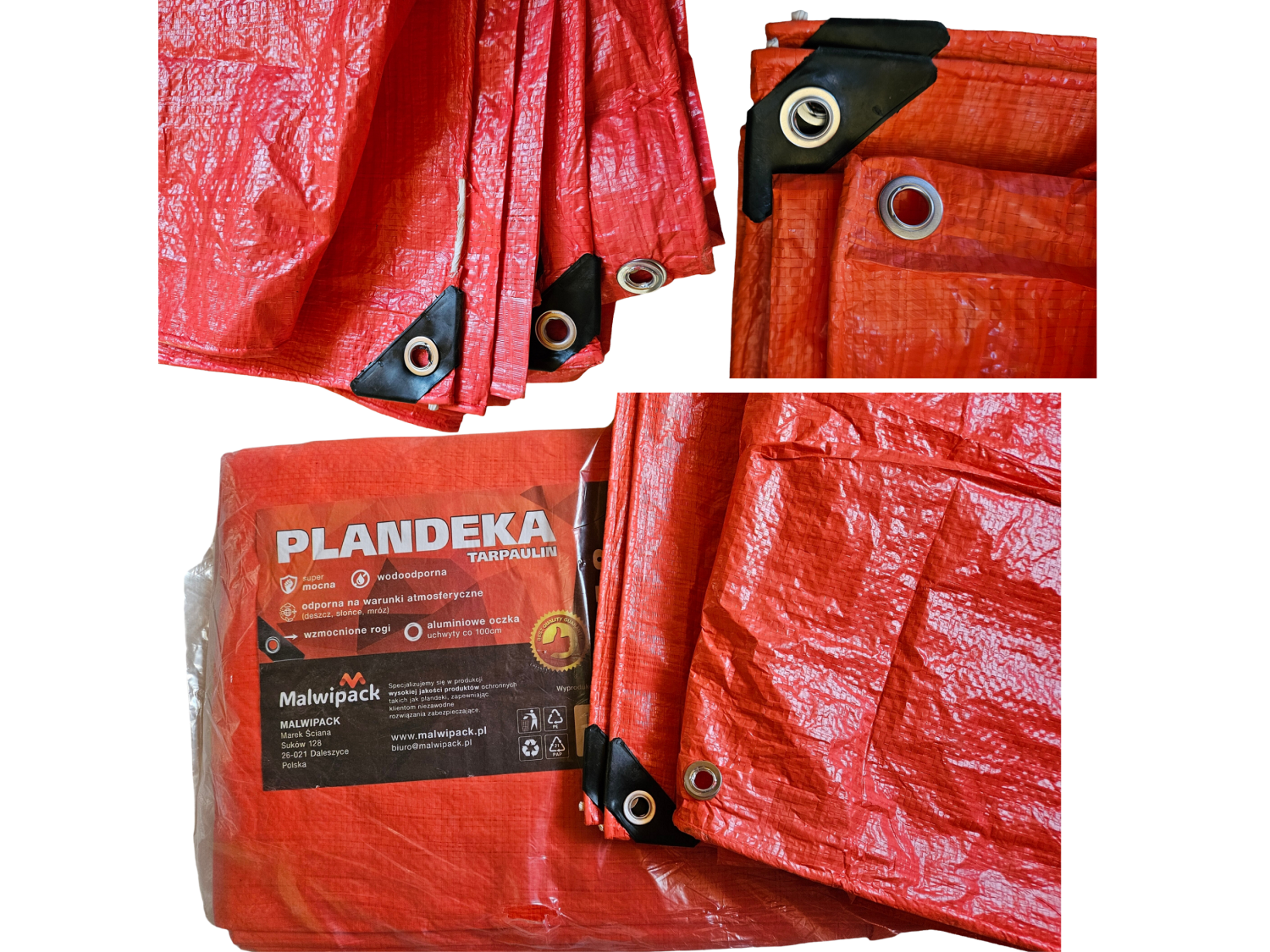 Plandeka wzmacniana 3 x 5 m 70G Plandeka wzmacniana 3 x 5 m 70G